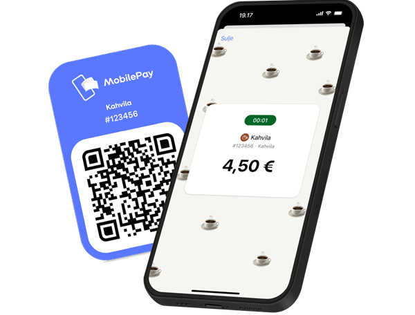 Maksa MobilePay QR koodilla