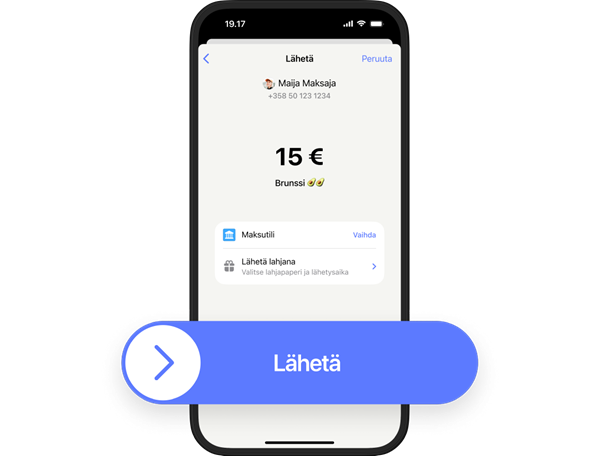 Lähetä rahaa MobilePaylla