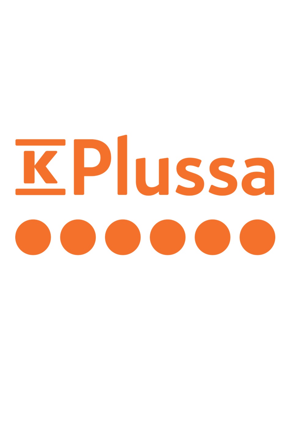 Valkoisella pohjalla K Plussan logo